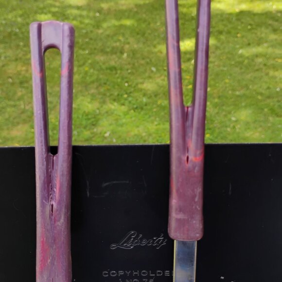 cooking utensils set of 2 Stanhome brand slotted spoon and spatula flipper 1960s - Picture 5 of 9